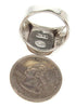 Native American Design Jewelry Multicolor Ring Size 9-3/4 YS64581